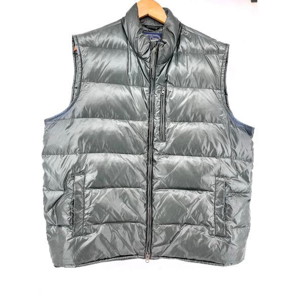 J.CREW Other - J. Crew Sportsmen's Outfitter Men's Down Puffer Vest Olive Green (XL) Immaculate